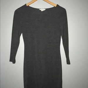 Dark Grey Tight Short Dress